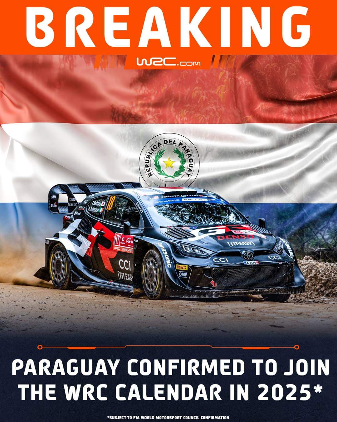 Wrc Paraguay 2025